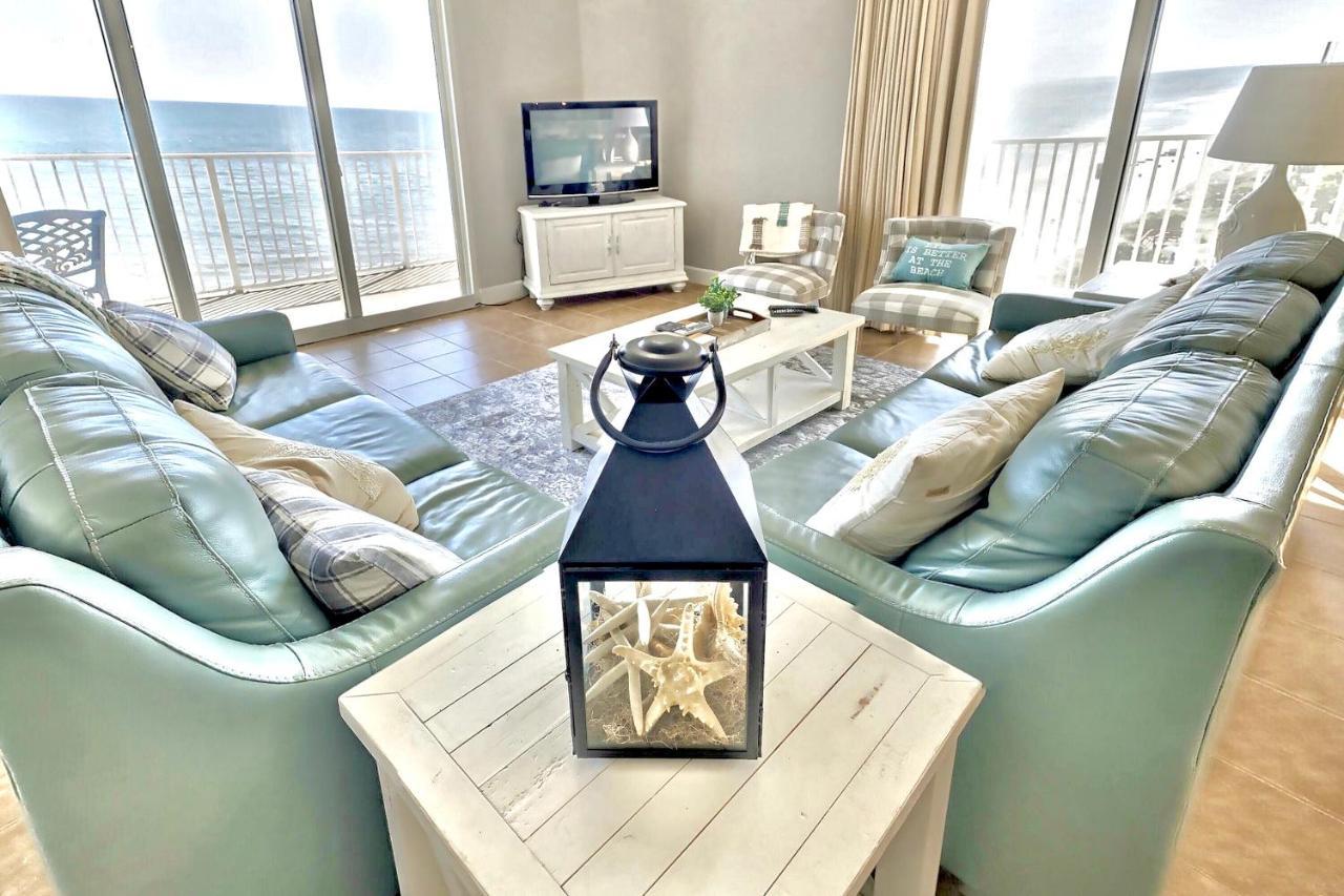 Happy Ours 2200 Sq Ft Corner Beachfront Sleeps 12 Panama City Beach Exterior foto
